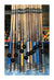 Boriz Billiards Black Leather Grip Pool Cue Stick Majestic Series inlaid Vince04