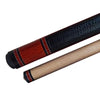 Boriz Billiards Black Leather Grip Pool Cue Stick Classic New Inlays 001