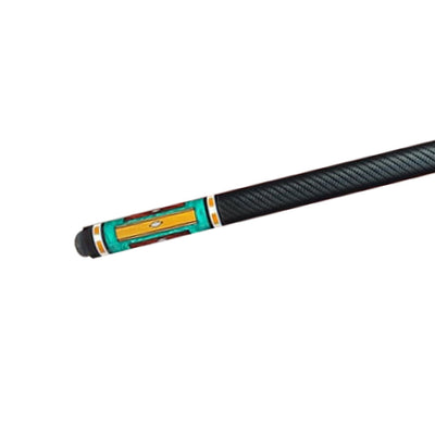 Boriz Billiards Brand New Beautiful Blue & Yellow Ample Designer Pool Cue Stick for Original Inlays 146